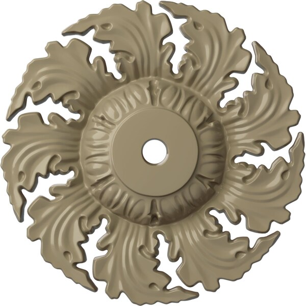 Ekena Millwork Needham Ceiling Medallion (Fits Canopies up to 4 1/4"), Hnd-Painted Gobi Desert, 14 5/8"OD x 2 1/4"P CM14NEGDF - main
